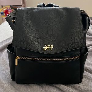 FP black mini diaper backpack. Very good condition